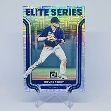 Trevor Story 2022 Donruss Elite Series Rapture #ES-8 Colorado Rockies