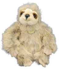 Miyoni by Aurora Brown Three-Toed Sloth 12" Stuffed Animal