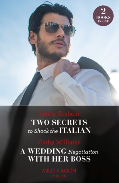 Two Secrets To Shock The Italian A Wedding by Cathy Williams PAPERBACK - Image 2