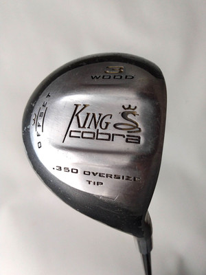 King Cobra 3 Wood 350 Oversize Tip Golf Club RH High Module Graphite Stiff Shaft