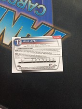 2025 Topps Chrome - 1st Bowman - Jesus Lopez - Green - #063/125