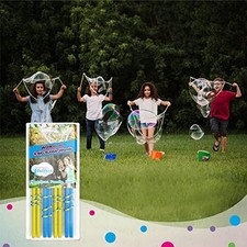 4 Big Bubble Wands for Giant Bubbles Fun Outdoor Activity Toy