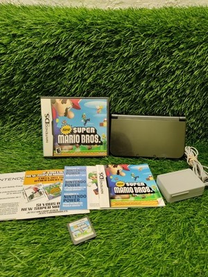 3ds Xl & New Super Mario Bros. Nintendo DS Complete CIB Works