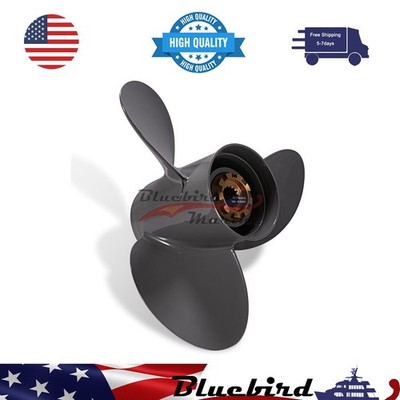 13 1/2 x 15 Aluminum Boat Propeller for Honda Engine 60-130HP 15 Spline RH