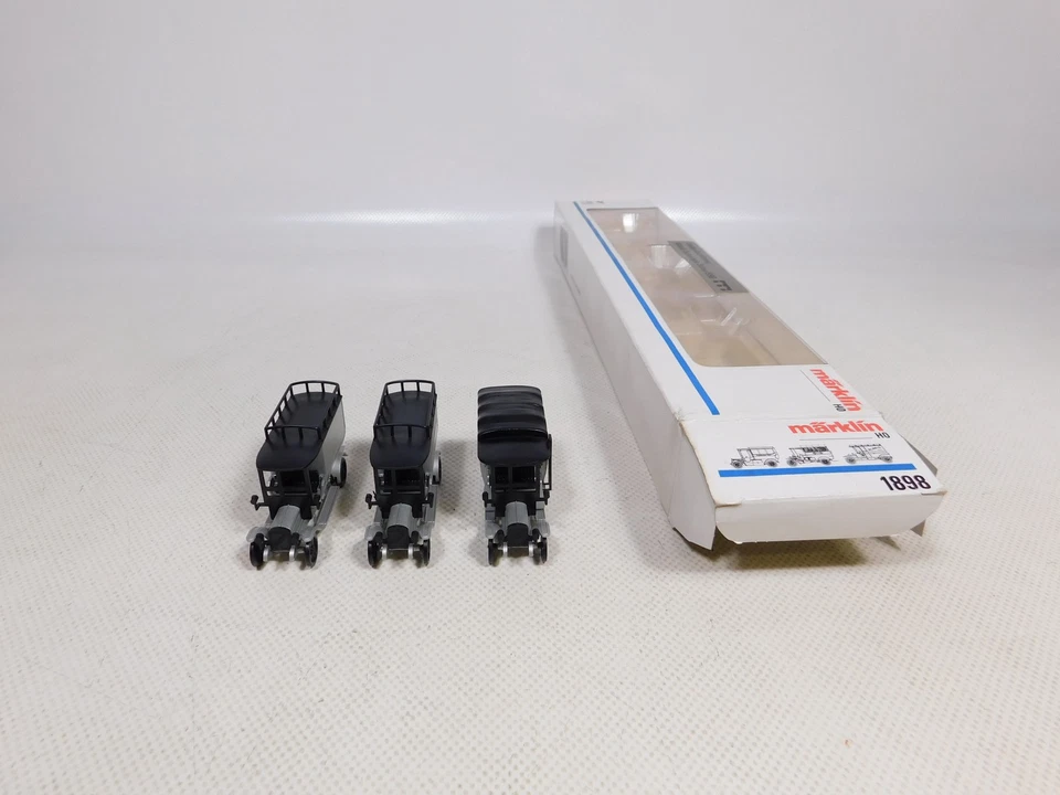 Märklin MHI H0 1:87 Set Metall Tecnologia Mostra 1990 (1898) Mint+Box #EC719-0,5 - Immagine 4 di 4