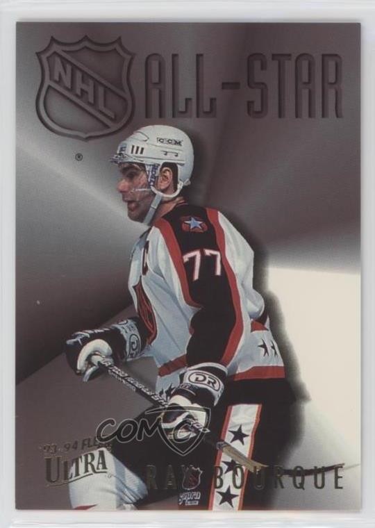 1993-94 Fleer Ultra NHL All-Star Ray Bourque #2 HOF 0q3