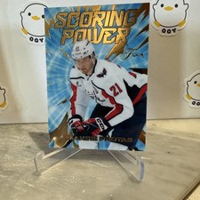 Aliaksei Protas 2025-26 Upper Deck Flair Scoring Power Capitals