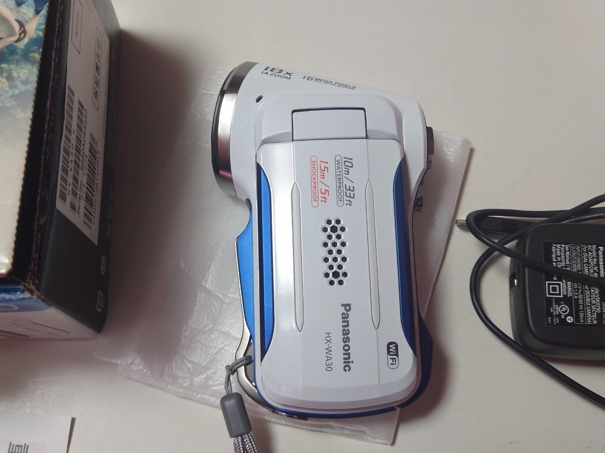 Panasonic HX-WA30 Compact Digital Video Camera Waterproof White | eBay