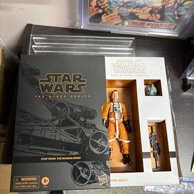 Star Wars Black Series Trapper Wolf 6'' Hasbro The Mandalorian Action Figure NEW