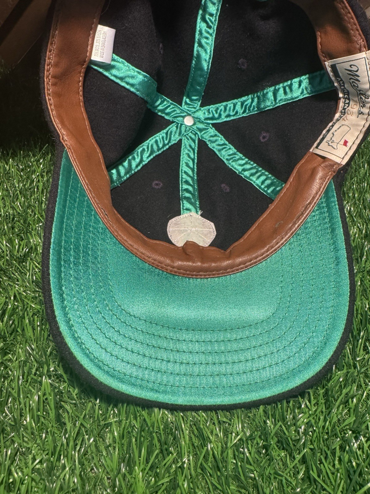 Rare VTG Masters 1934 Collection Wool Blend StrapBack Hat image 7