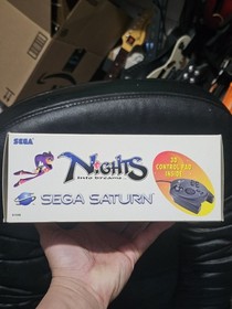 Nights Into Dreams Sega Saturn Box Manual Game Controller! Excellent Condition!