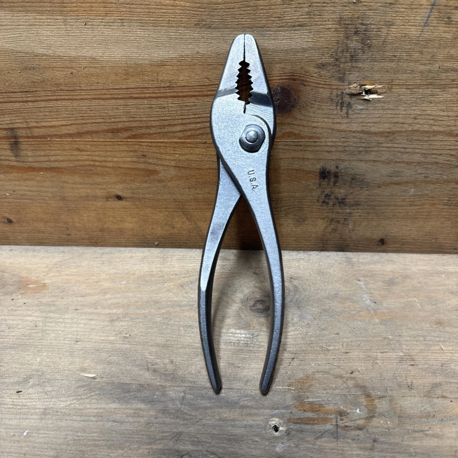 Vintage Crescent Tool Co. Jamestown NY 6-1/2" Slip Joint Pliers L-26 USA