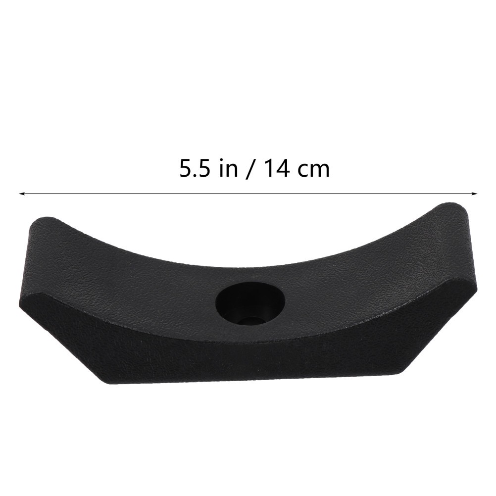 5 Pezzi Supporti Porta Manubri in PP Nero Durevole Rack per Manubri foto 3