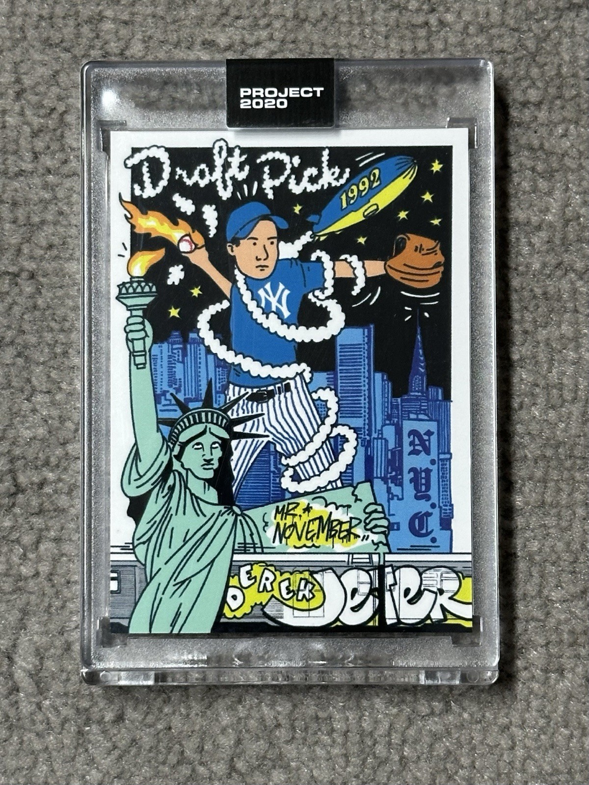 2020 Topps Project 2020 - 1993 Topps Derek Jeter #107 Ermsy /24908