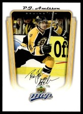 2005 Upper Deck MVP Hockey P.J. Axelsson 32 Boston Bruins