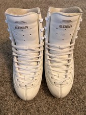 Edea Ice Fly Figure Skates Size 240C Boot Only Without Box Made In Italy
