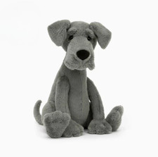 Jellycat Zeus Great Dane 30cm Plush Official Dust Bag Birthday Christmas Gift