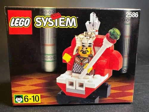 LEGO 2586 Castle Crazy King and His Throne NEW Sealed Set Vintage 1998