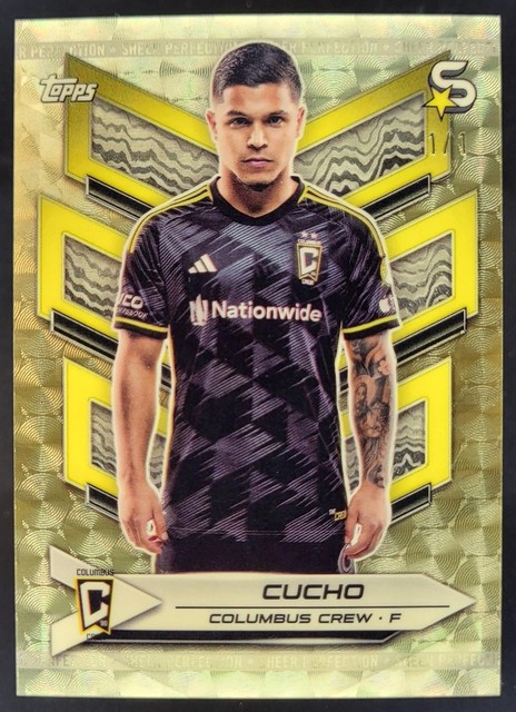 2024-25 Topps MLS Superstars Cucho Sheer Perfection Chrome SuperFractor 1/1 CL