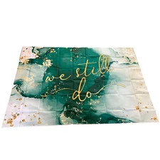 60 x 80ft Backdrop for Photography Wedding Party, Anniversary "We Still Do" New