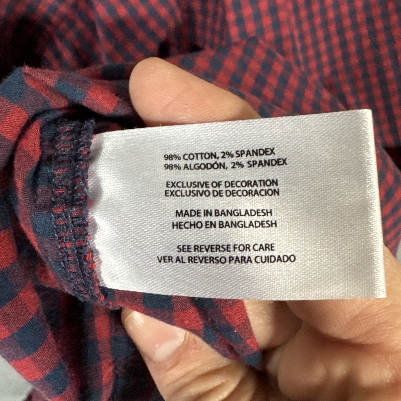 Gap Button Down Shirts Mens Large Multicolor Plai… - image 10