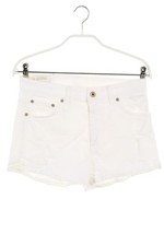 Dondup Shorts pantaloncini di jeans Distressed W28 bianco