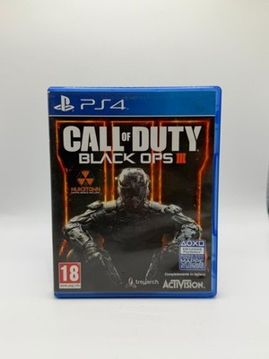 Call of Duty: Black Ops III PS4 Game PlayStation 4 Working PAL ITA Used