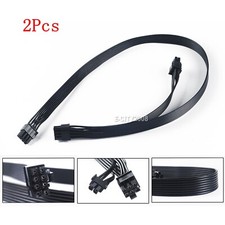 2X For EVGA SuperNOVA 8 PIN TO dual 8 6 2 pin PCIE VGA Power Supply Cable