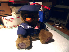 VINTAGE ROBERT RAIKES TEDDY BEAR  H795/15000 COLLECTIBLE CHRISOPHER THE SAILOR