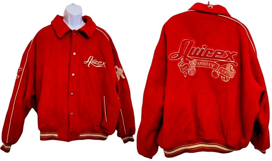 Avirex wool best sale jackets