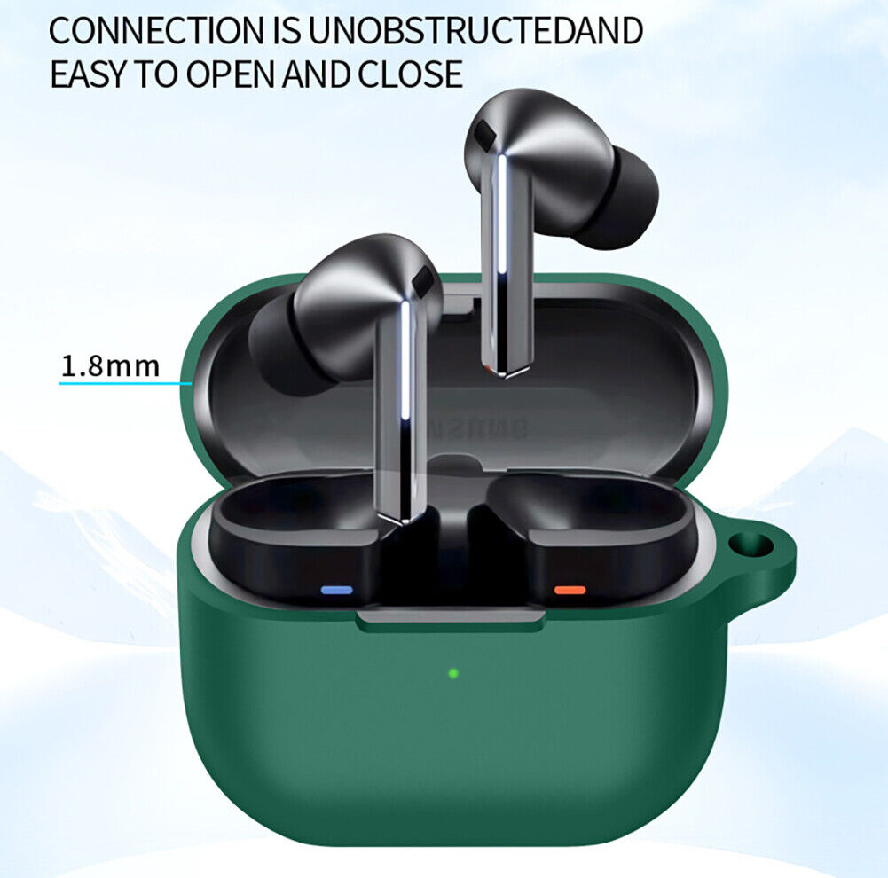 Silicone Case Earbuds Cover With Clip Hook for Samsung Silicone Case Earbuds Cover With Clip Hook for Samsung
