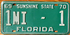 Item photo. Show Listing Details page. Listing 1969 1970 Florida Dealer License Plate Number 1 Tag