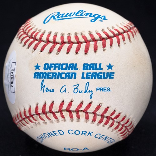 Larry Yogi Berra Yankees 46-63 Signed OAL Baseball JSA COA #CB09143 - Picture 3 of 5
