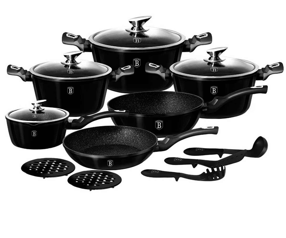 5999056781979 НАБОР ПОСУДЫ ГРАНИТНЫЙ BERLINGERHAUS BH-1664 BERLINGER HAUS 53990₽