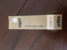 DUMONT 24BF11 Audio Electronic Vintage Radio HAM Vacuum NOS Tubes