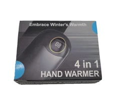 4-in-1 Hand Warmer and Rechargeable Power Bank - 7000mAh USB-C
