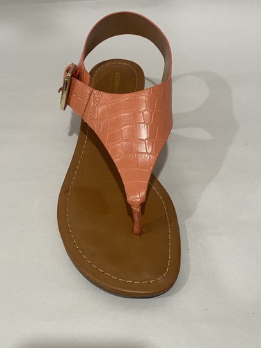 Liz Clairborne LC Twiggy Coral Sandalen Damen Größe 9,5M Top mit Box - Bild 2 von 9