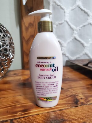 OGX ULTRA MOISTURE extra creamy + coconut miracle oil hand-to-heel BODY CREAM 