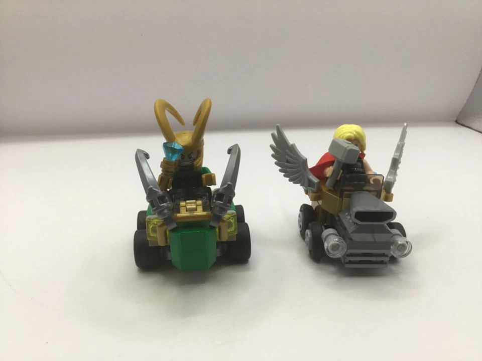 LEGO Marvel Super Heroes: Avengers 76091 Mighty Micros - Thor vs Loki - COMPLETO Foto 4 de 4