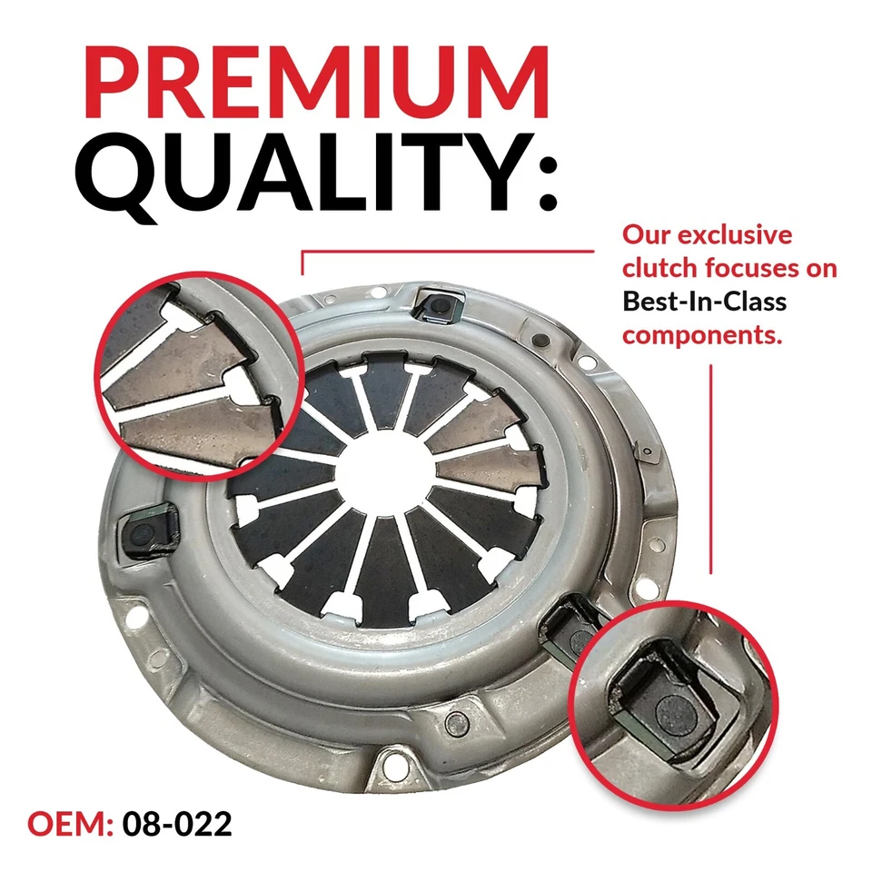 Kit embrague volante para 92-05 Honda Civic EL 1.5L l4 1.6L l4 1.7L l4 Foto 3 de 4