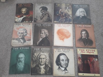 The Etude Music Magazine-1934 Complete Year