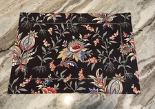 Pierre Deux French Country Floral Placemat Accent 100% Cotton 19x13.5” Hand Made