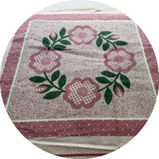 Marti Michell Border Cotton Fabric Traditions Vintage 1992 Meaures 3.25 Yards