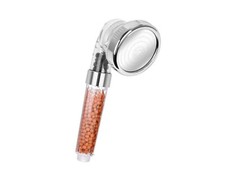 High Turbo Pressure Shower Head Bathroom Powerful Energy Water Saving Filter UK