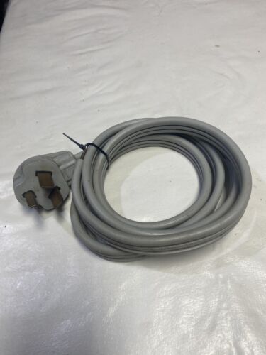 Utilitytech 6ft 50 AMP 3-Prong Wire Oven Range Dryer Power Cord Laundry Cable - 第 1/10 張圖片