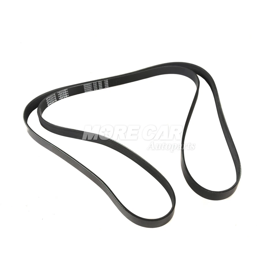 Cinturón Serpentine Fit 12-15 Mercedes-Benz C250 1.8L Cinturón acanalado en V de ingeniería Foto 4 de 4