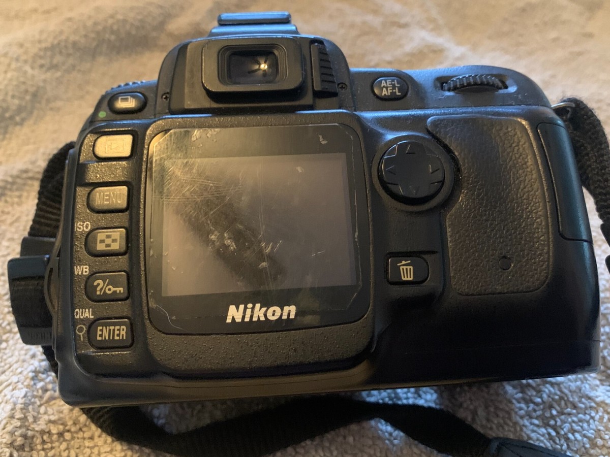 NIKON Digital D50 DSLR Camera w/AF-S 18-55mm, AF-S 55-200mm lenses 