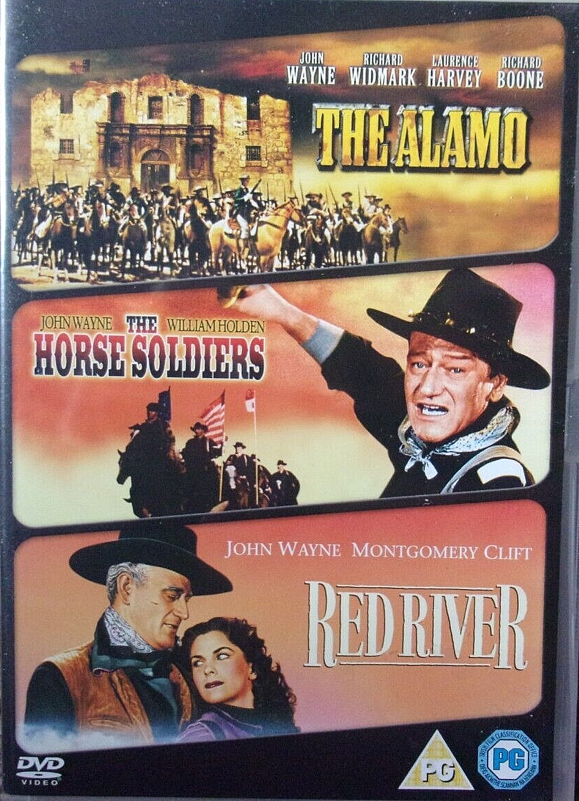 The Alamo / The Horse Soldiers / Red River (DVD 2009)