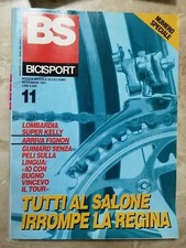 RIVISTA BS / BICISPORT N.11 DEL NOVEMBRE 1991 91 CON POSTER CHIAPPUCCI (OK18)