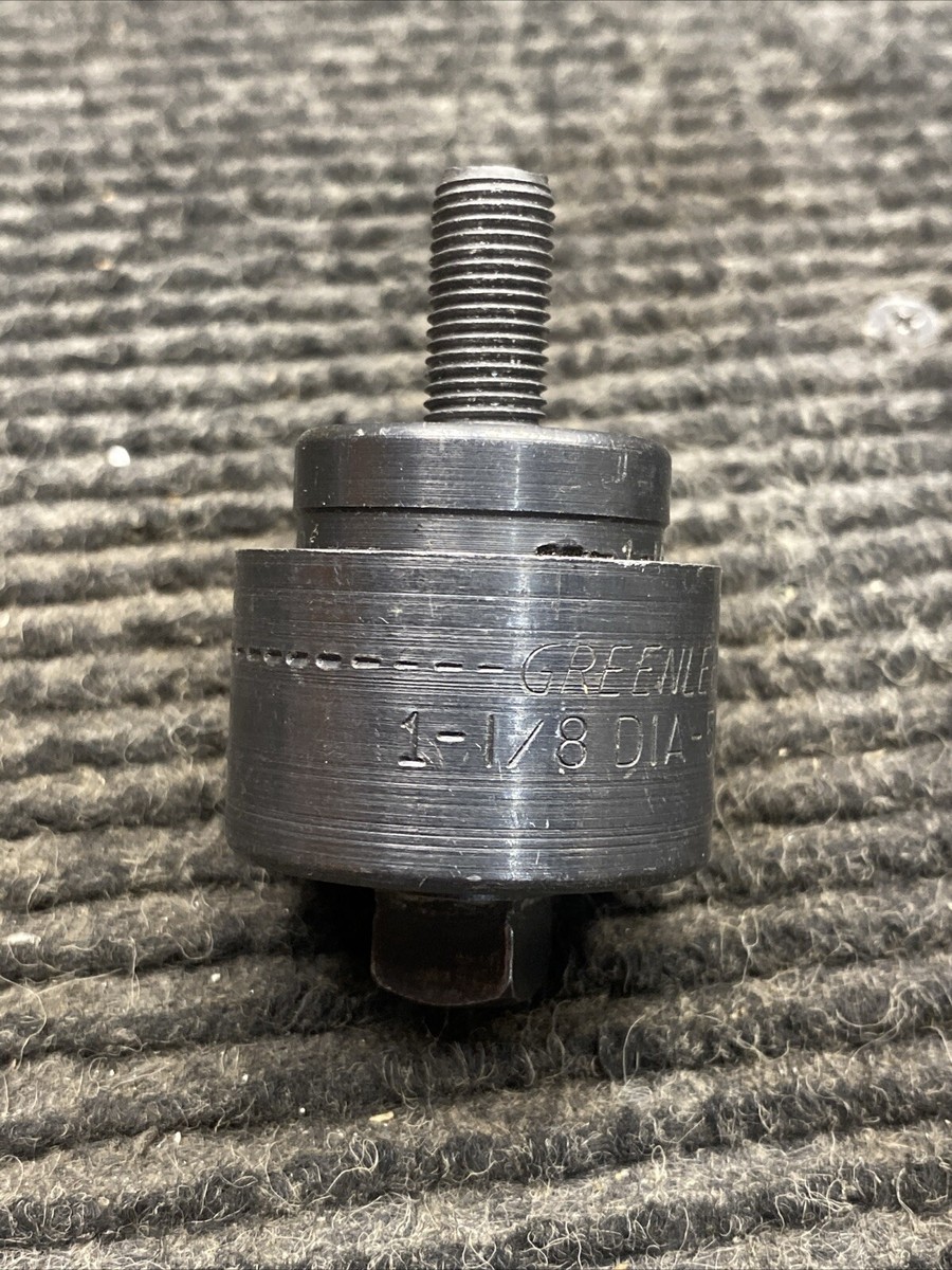 Vintage GreenLee Round Radio Chassis Punch #730 Size 1 1/8 inch